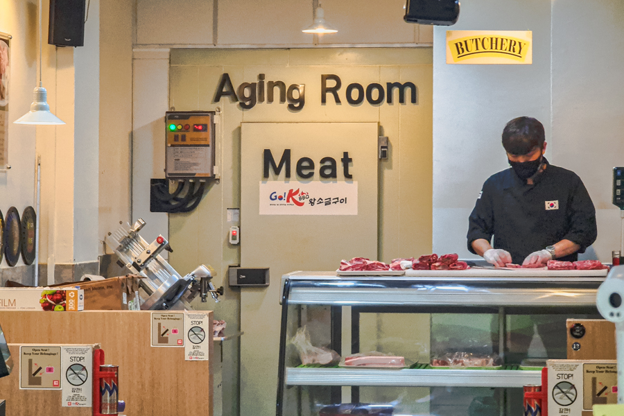 Aging Room at Go K BBQ Singapore