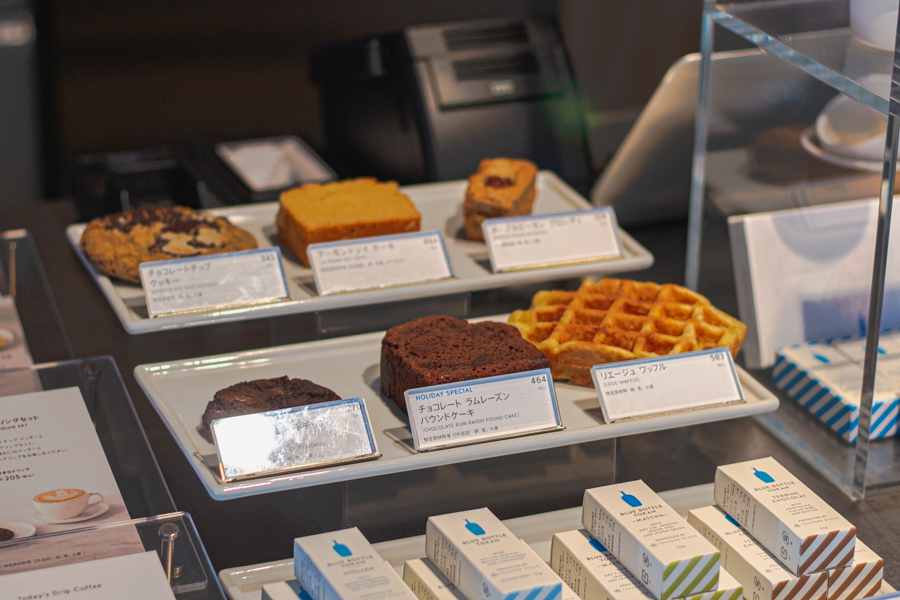 Bakes on Display Blue Bottle