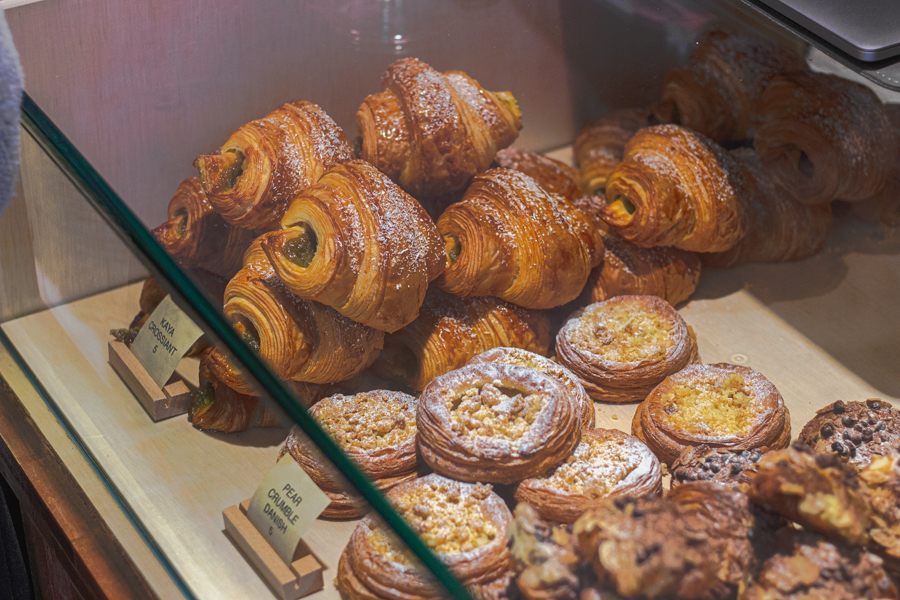 Pastries available at Puzzle Coffee