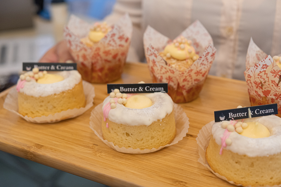 Doughnuts and muffins from Butter&Cream collaboration with White Rabbit