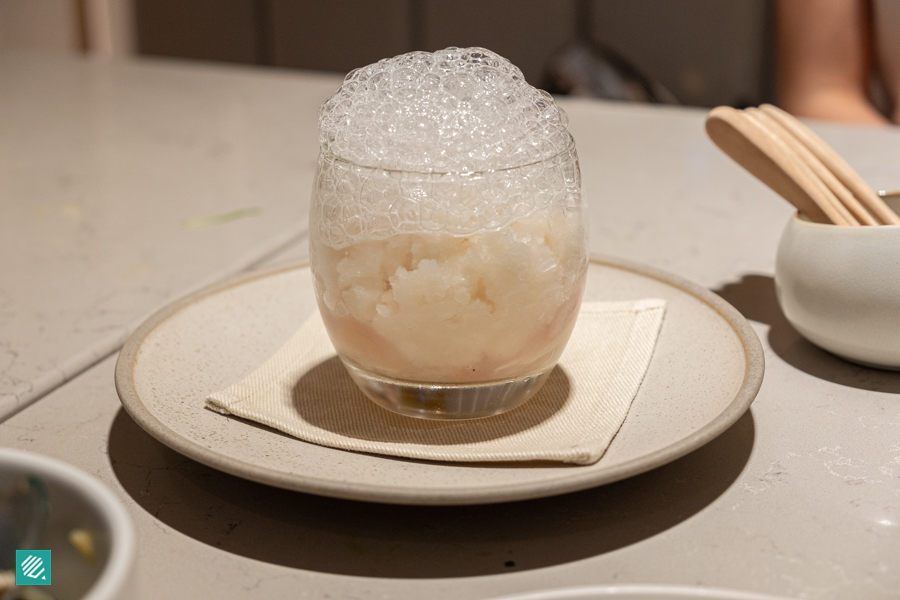 Mangosteen & Lychee Granita