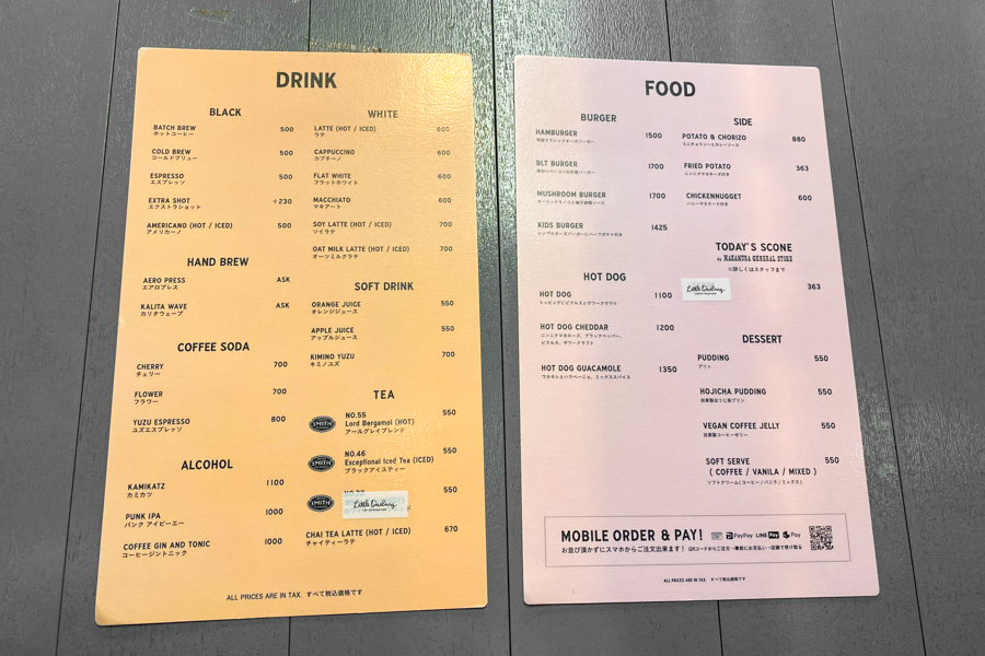 Little Darling Coffee Roasters Menu