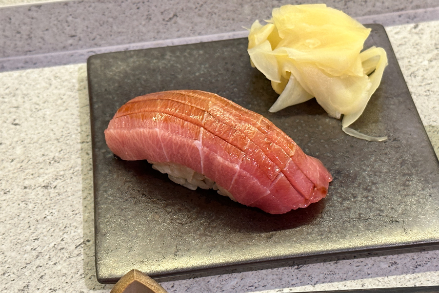 Chutoro brushed with Soy Sauce