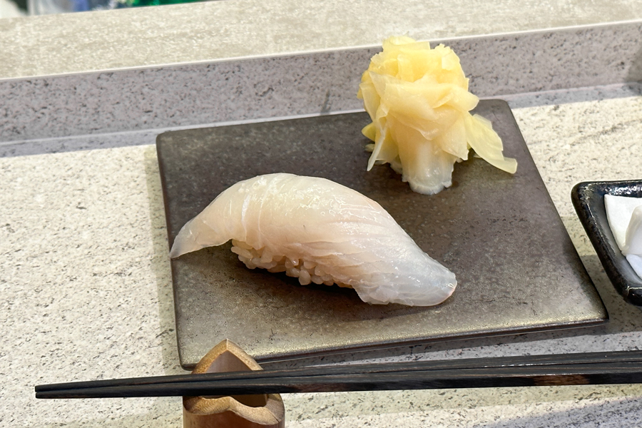 Flounder Sushi with Lime and Sea Salt