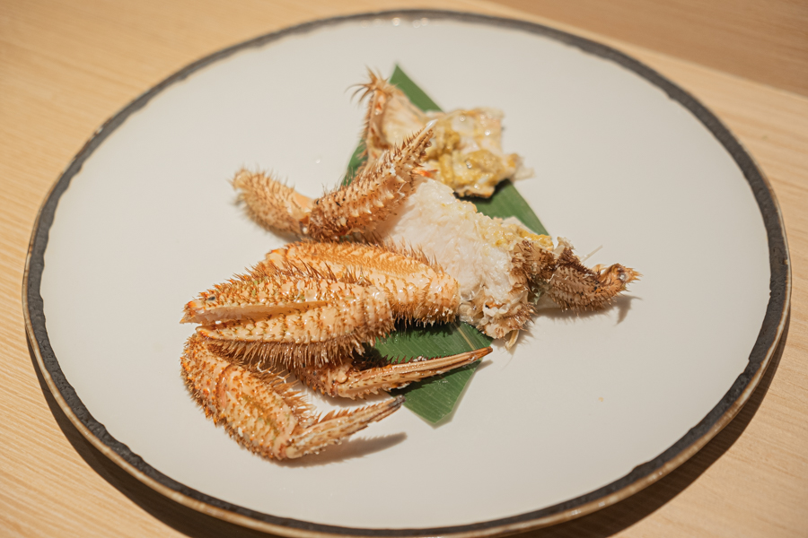 Cooked Kegani or Japanese hairy crab