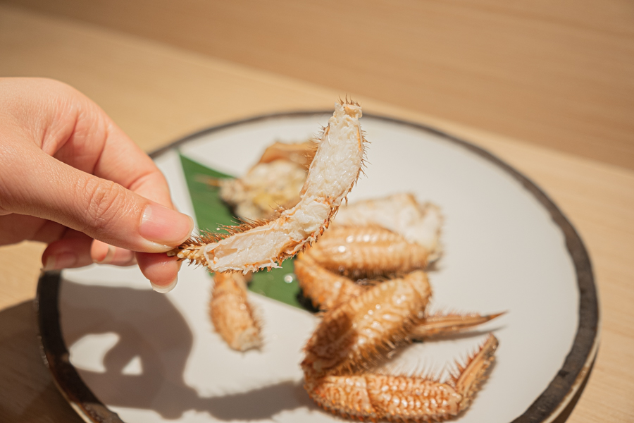 Cooked Kegani or Japanese hairy crab