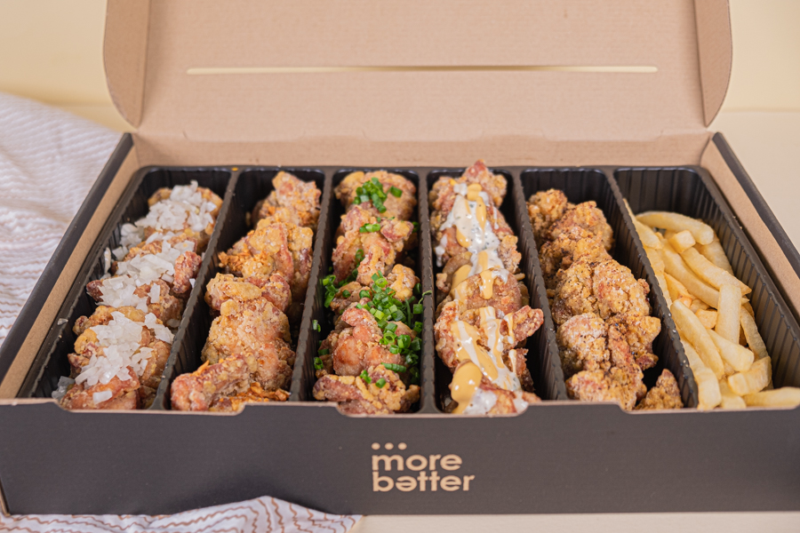 Six flavours of Korean Fried Chicken from more batter