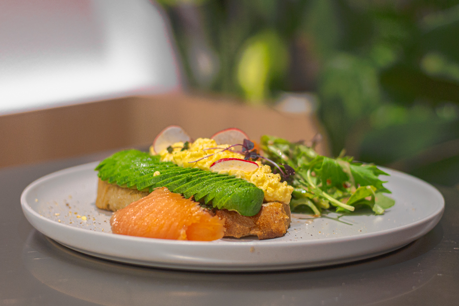 Avocado Toast with Smoked Salmon