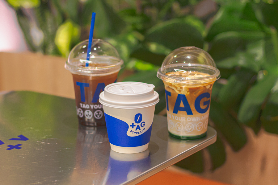 Drinks from TAG Espresso