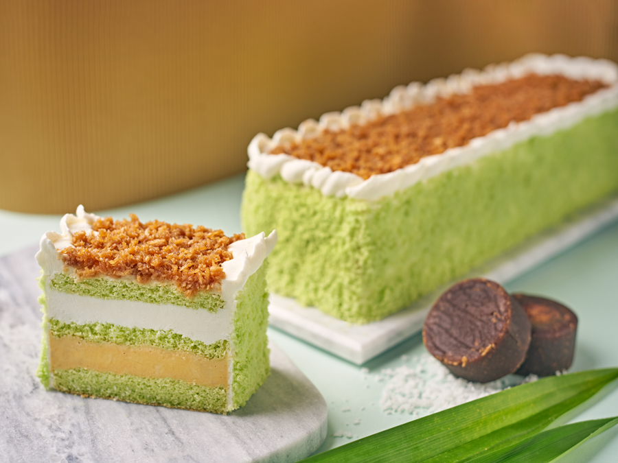 D24 Pandan Coconut Gula Melaka Cake 