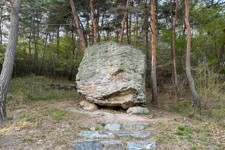 Dolmen in Ungok Ramsar Wetland Park