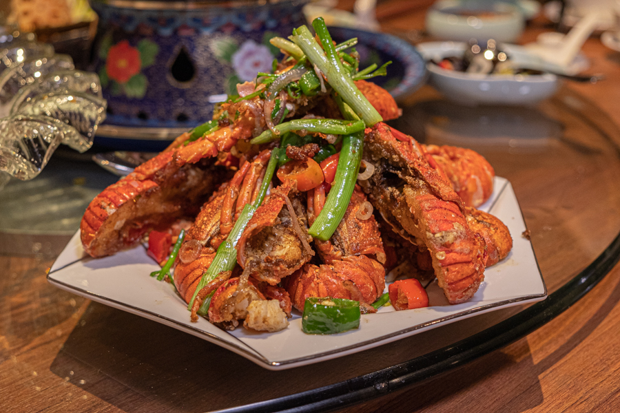 Baby Lobster with Sichuan Salt and Pepper