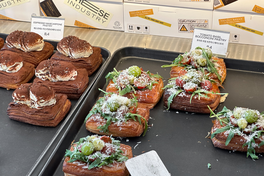 Bakes on Display at Cheese Industry