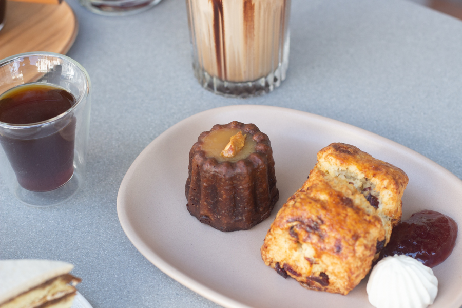 Canele and Scone