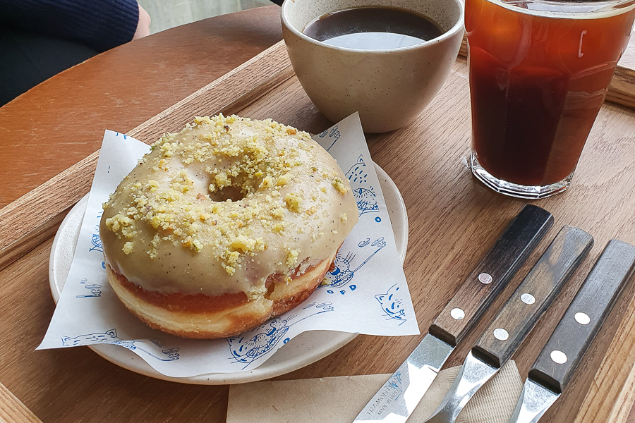 Donut from Old Ferry Donut in Seoul