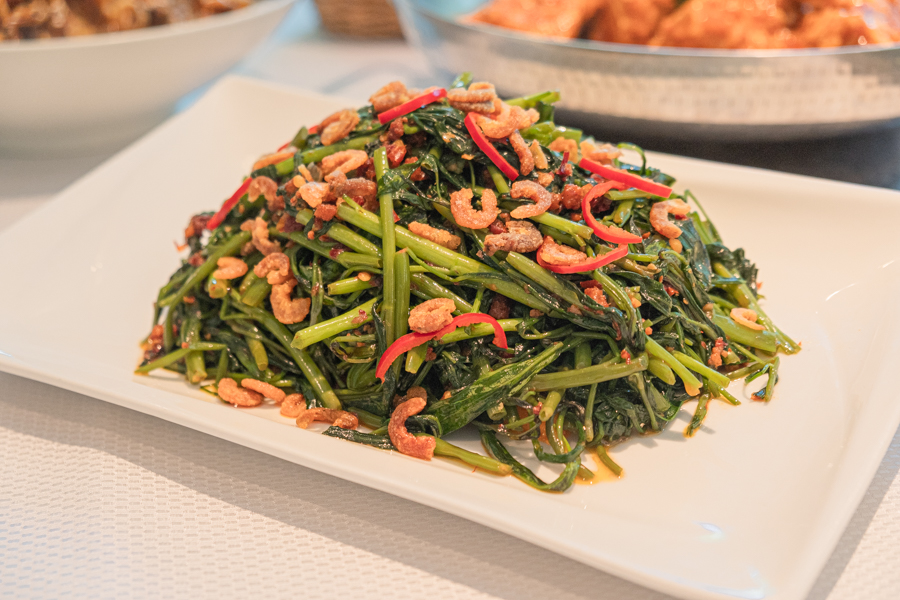 Kang Kong Stir Fried with Sambal