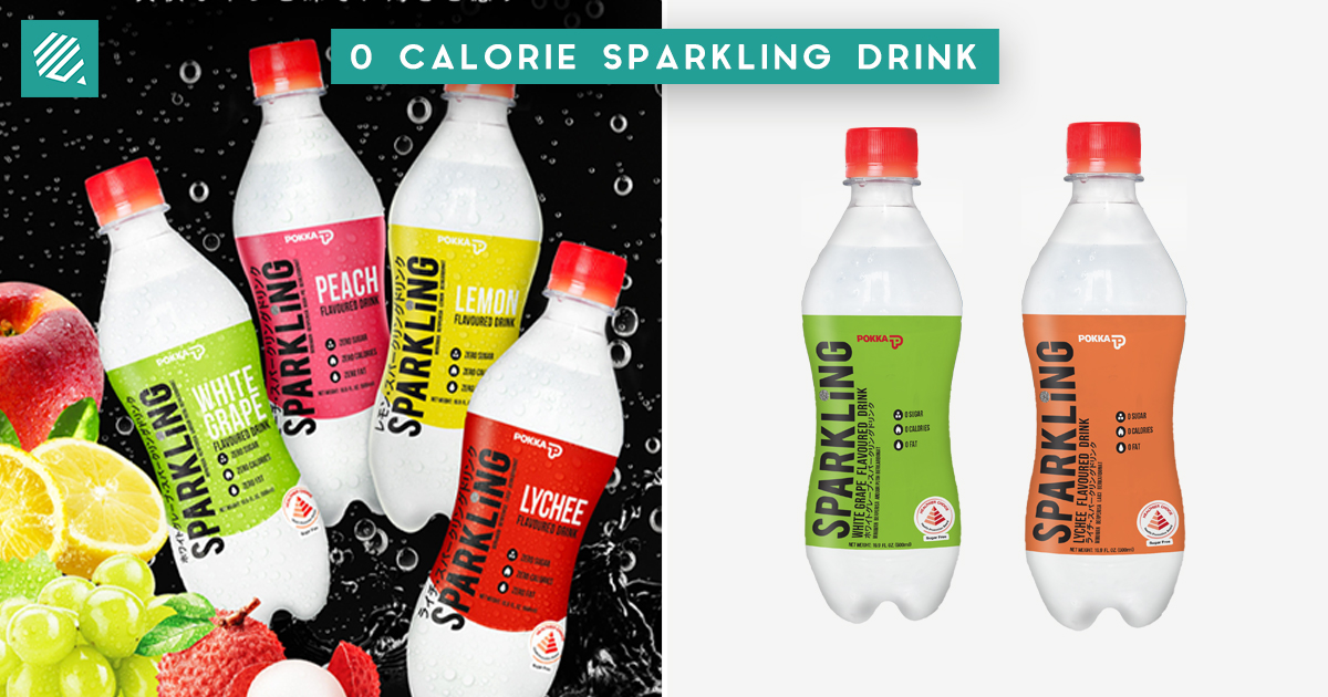 The New Guilt Free Sparkling Drink From Pokka Zero Fat Zero Sugar And Zero Calories 7269