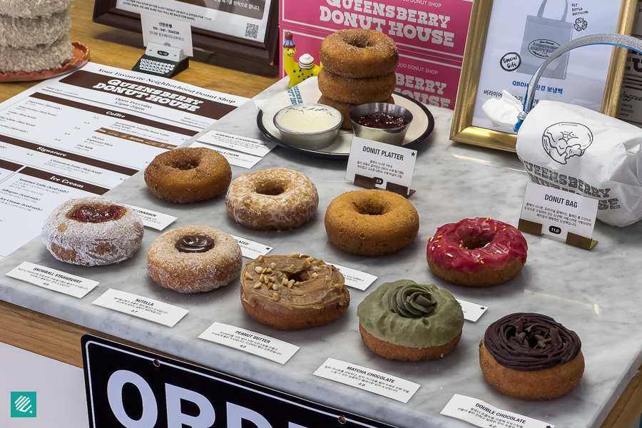 Queensberry Donut House Flavours