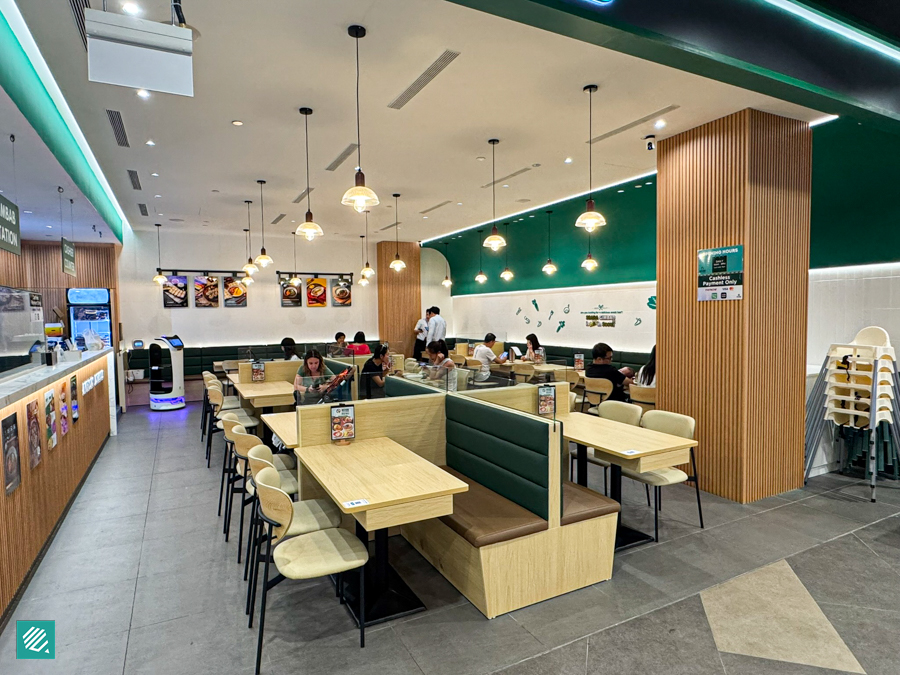 Ssada Gimbap Great World Interior