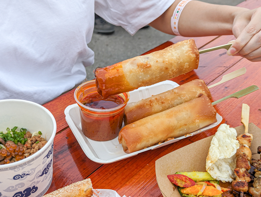 Curry Chicken Fried Popiah