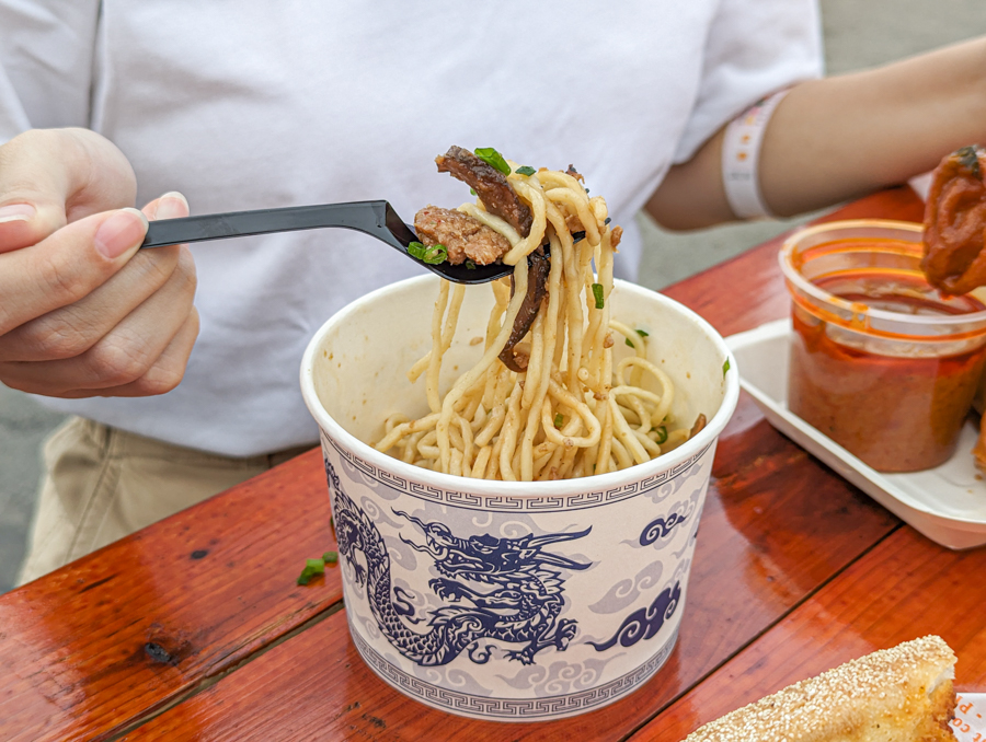 Singapore Style Mazesoba