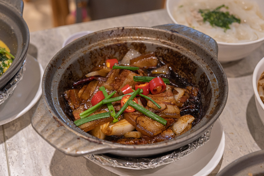 Claypot Pork Belly with Salted Fish