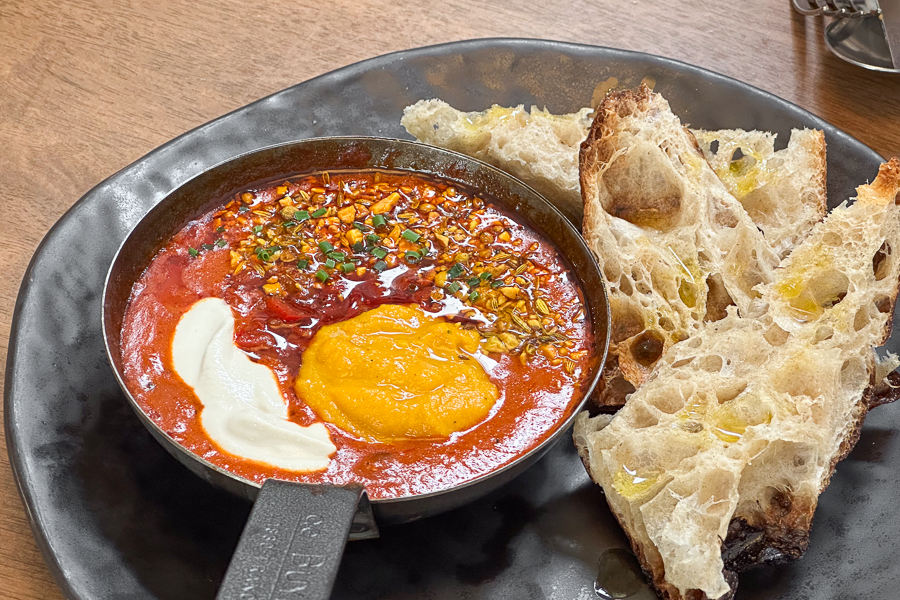 Vegan Shakshuka in Singapore