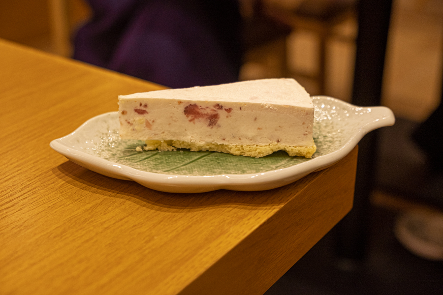 Hokkaido Milk Strawberry Cheesecake