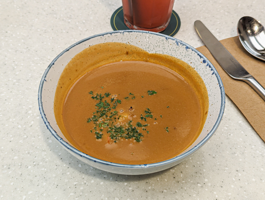 Prawn & Bourbon Bisque