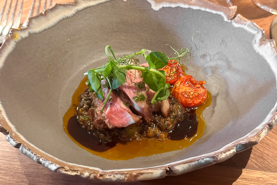 Pan-seared South Island Lamb Rump from Bedrock Origin