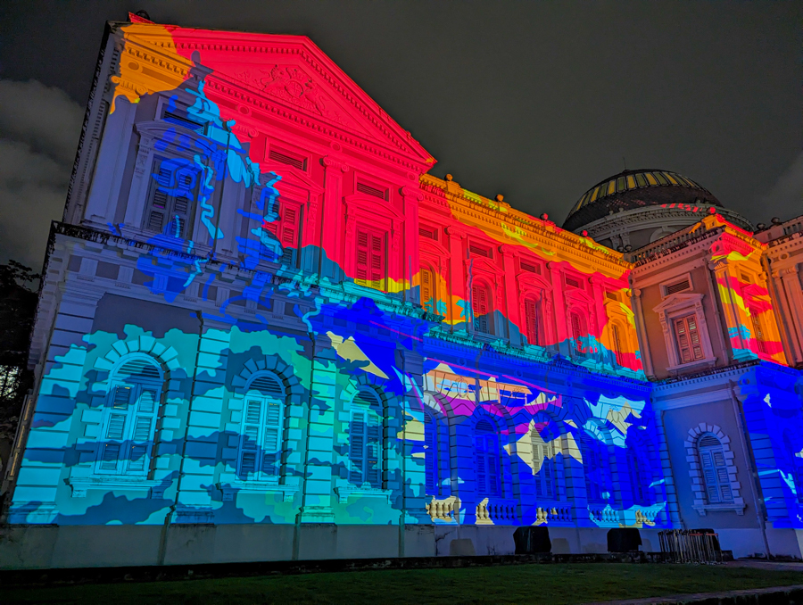 Projections at National Museum