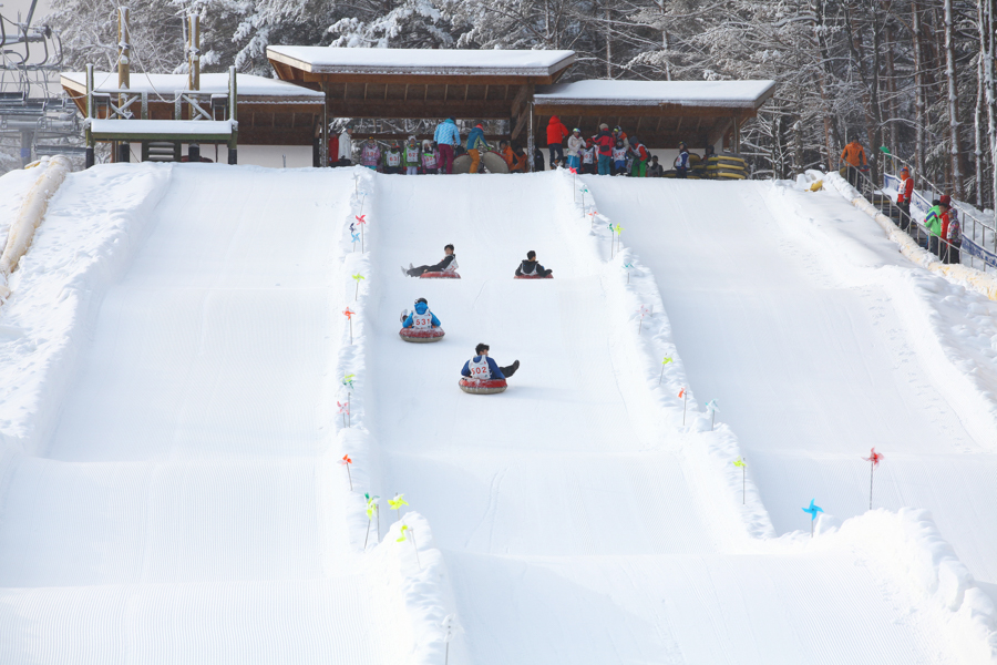 Ski Festival in Korea