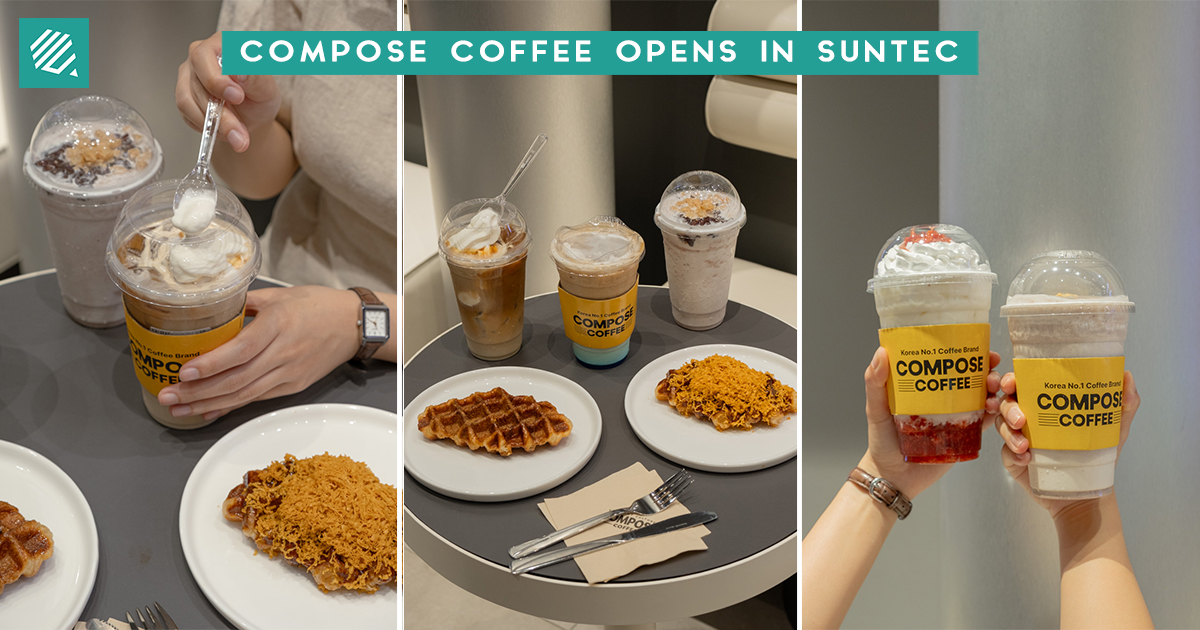 Compose Coffee Singapore – Popular Korean Coffee Chain At Suntec City 