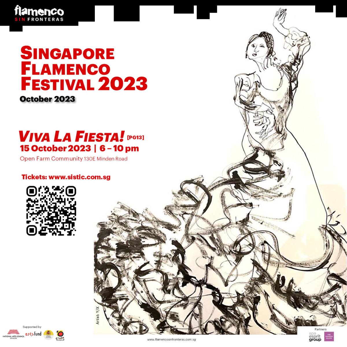 Poster of Singapore Flamenco Festival 2023