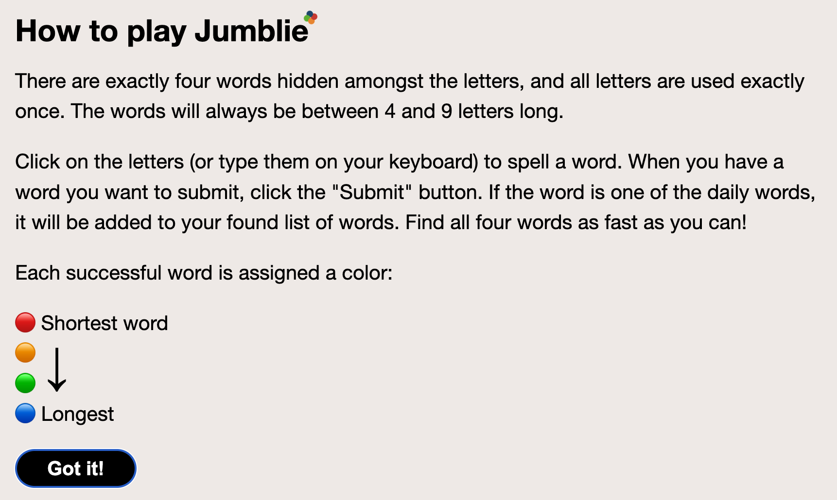 How To Play Jumblie.com