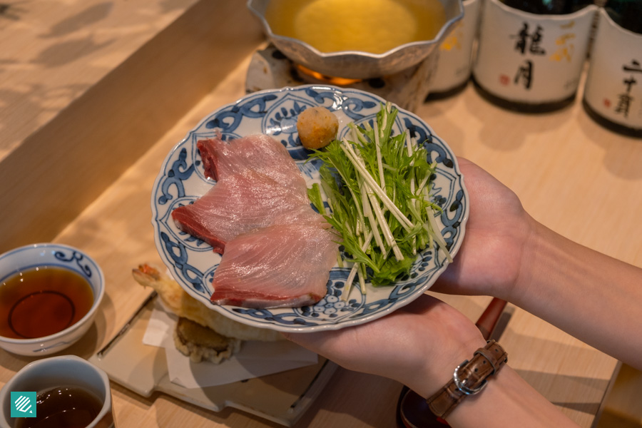 Ganko Sushi's Amberjack Shabu Shabu