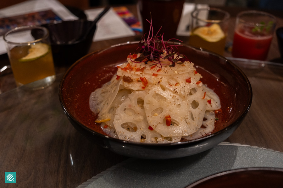 Yue's Lotus Root with Szechuan Mala