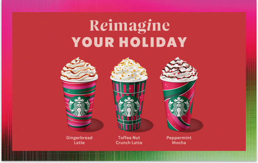 Starbucks Holiday Beverages