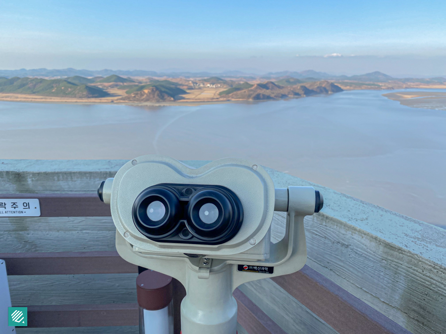 North Korea from Jogang Observatory