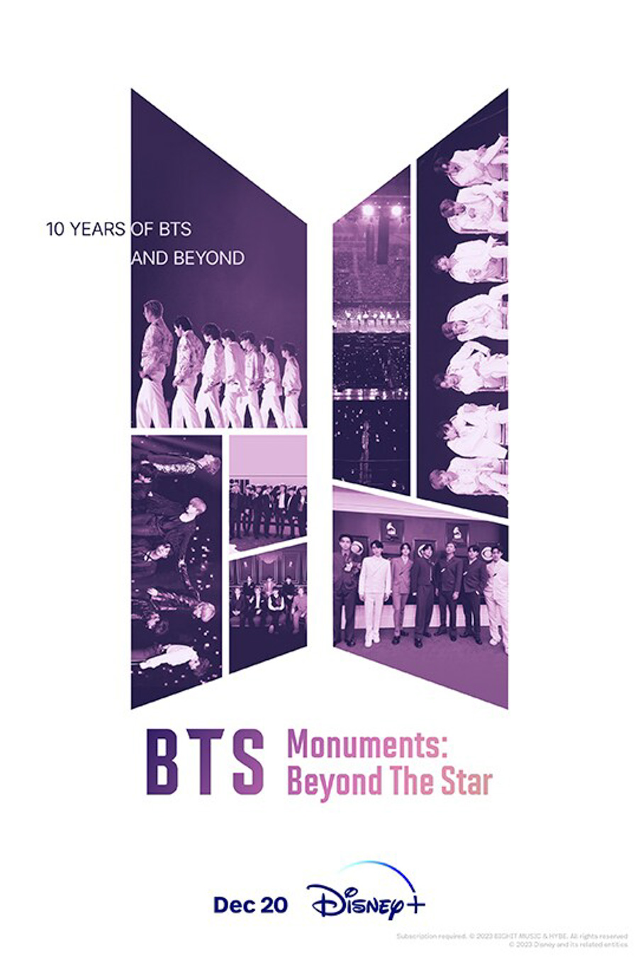 BTS Monuments - Poster