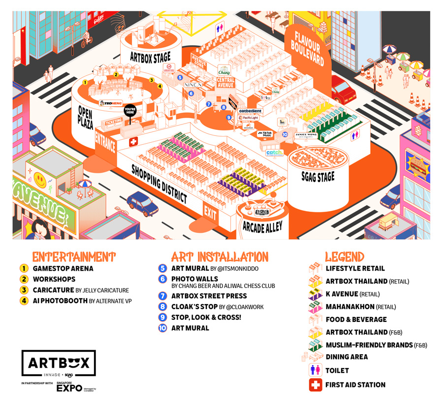 Artbox 2024 - Map