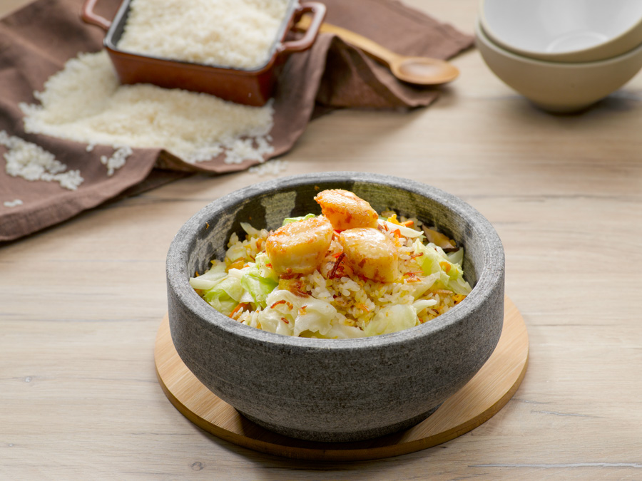 Song Yue - Cabbage and Hokkaido Scallop Stone Pot Rice