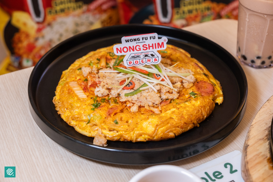 Wong Fu Fu x Nongshim - Kimchi Pancake and Crab Meat
