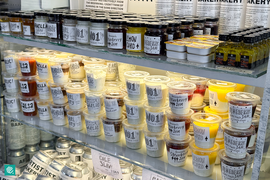 Spreads and Jams at Artist Bakery