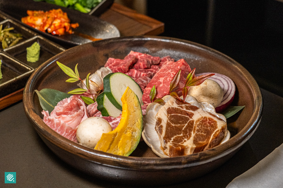 D'RIM Korean Steak House - Beef & Pork Platter