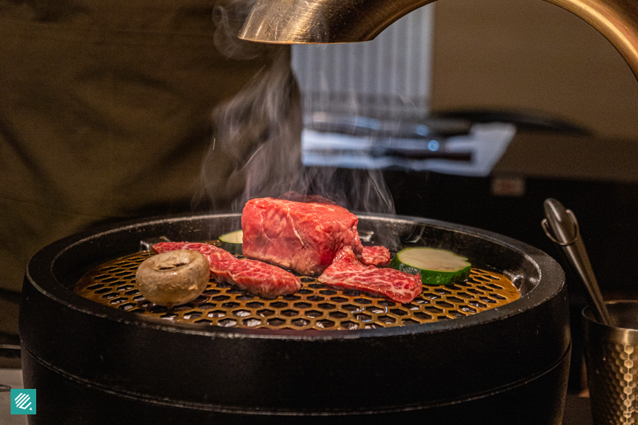 D'RIM Korean Steak House - Meat Grilling