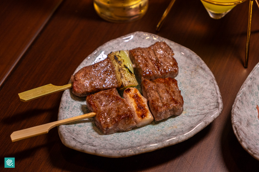 Ume Maru- Wagyu Kushi