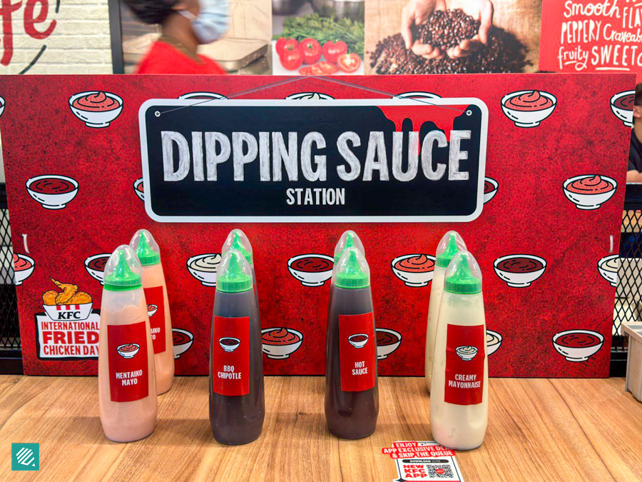 KFC- 6 Finger Lickin’ Good Sauces