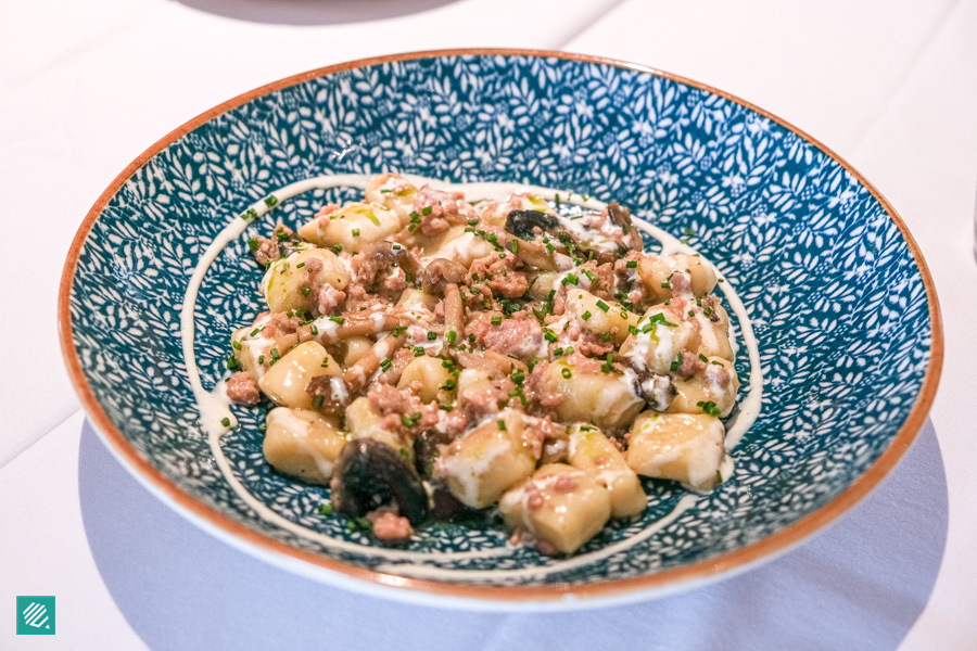 Duomo Ristorante- Gnocchi Funghi & Salsiccia