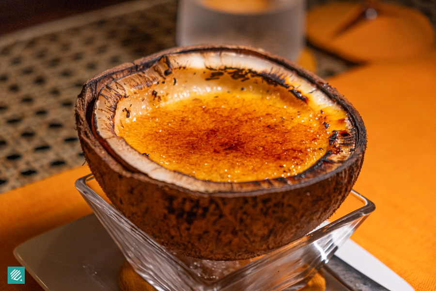 Ministry Of Crab- Coconut Crème Brûlée